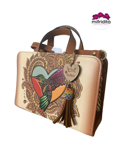 Bolso Colibrí Beige