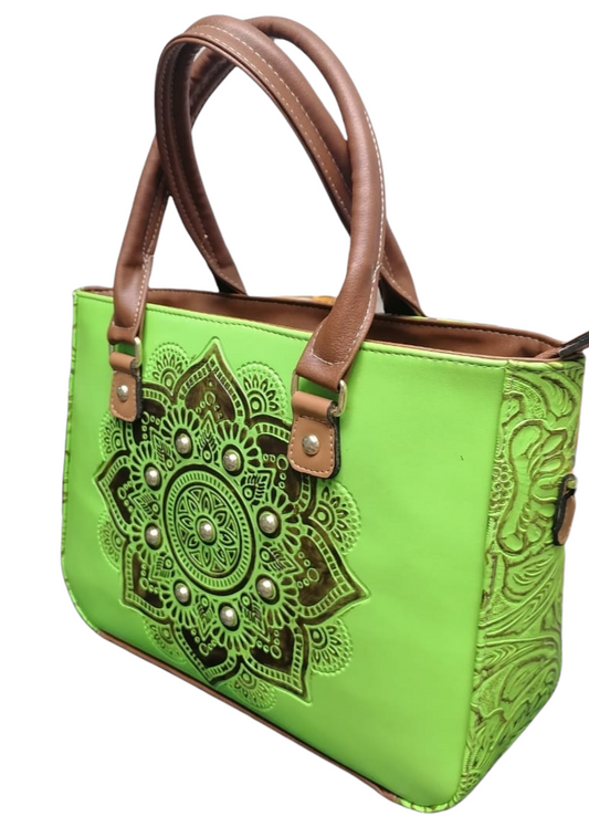 Bolso Verde Mandala